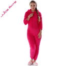 Pijamas cálidos de invierno para mujer, monos de lana esponjosa, ropa de dormir, conjunto de capucha de talla grande, pijama, mono para mujer y adulto
