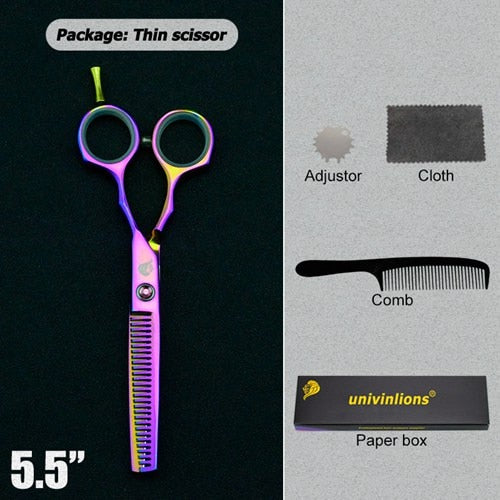 5.5" black hair scissors barber razor scissors hot scissors hair cut designs cheap hairdressing tools hair clipper kids scisors