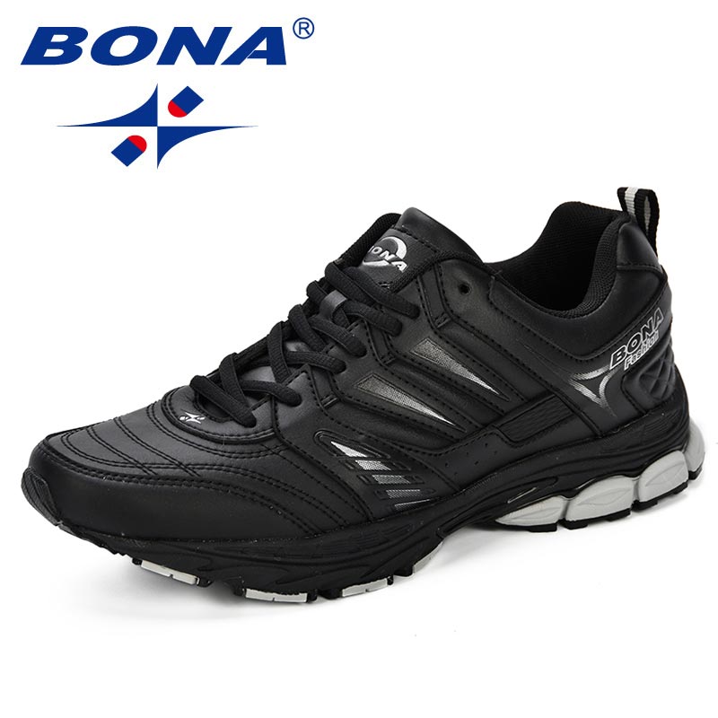 BONA  New Design Style Men Shoes Breathable Popular Men Running Shoes Outdoor Sneaker Sports Shoes Comfortable Free Shipping