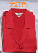 Conjunto de pijama clásico 100% de seda pura para mujer, camisón ML XL YM007