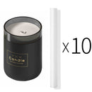 Candle Air Humidifier Portable Ultrasonic Silent Large Capacity USB Aroma Essential Oil Diffuser Home Car Office Purify Anion