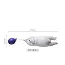 Nordic Creative balloon Polar bear Wall decoration Wall mount Decorative accessories Home living room Background wall hanging