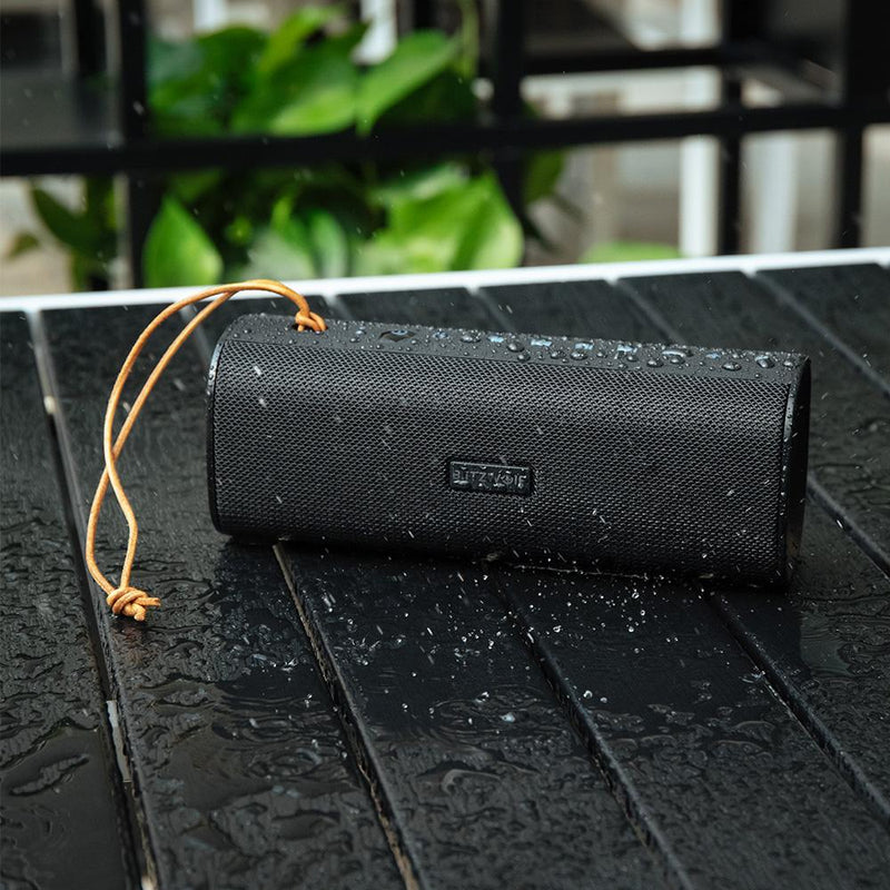 BlitzWolf BW-WA2 20W Drahtloser Bluetooth-kompatibler Lautsprecher Dual Passive Membran TWS NFC Bass Wasserdichtes Soundbar-Mikrofon für den Außenbereich