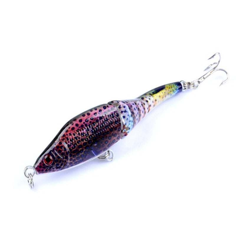 6Pcs/Lot Set Painting Minnow 9.5cm/8.9g Fishing Lure Kit Crankbait Hard Bait Artificial Isca Wobbler Sea Bass Carp Fishing