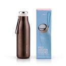 AKS Portable High-End 304 Stainless Steel Vacuum Cup Thermos Bottle Flask Insulated Tumbler With Silicone Rope 360/500 ML