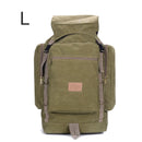 60L 80L Men Military Bag Tactical Backpack Canvas Army Bag Large Travel Camping Hiking Mountaineering Outdoor Sport Bag XA106D