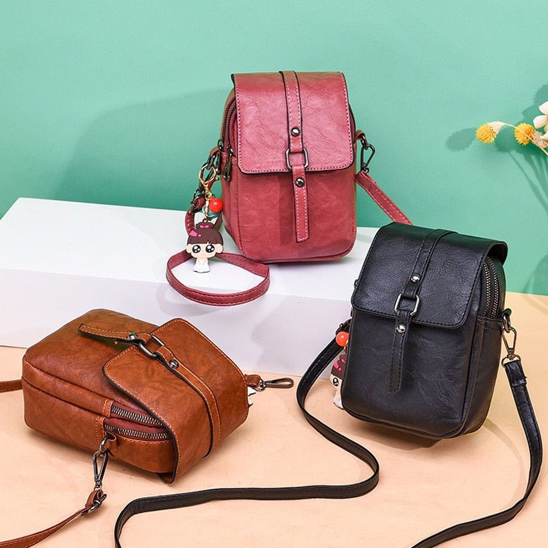 REPRCLA Neue kleine Umhängetasche Lässige Handtasche Umhängetaschen für Frauen Handytasche Mädchen Geldbörse Designer Messenger Bags