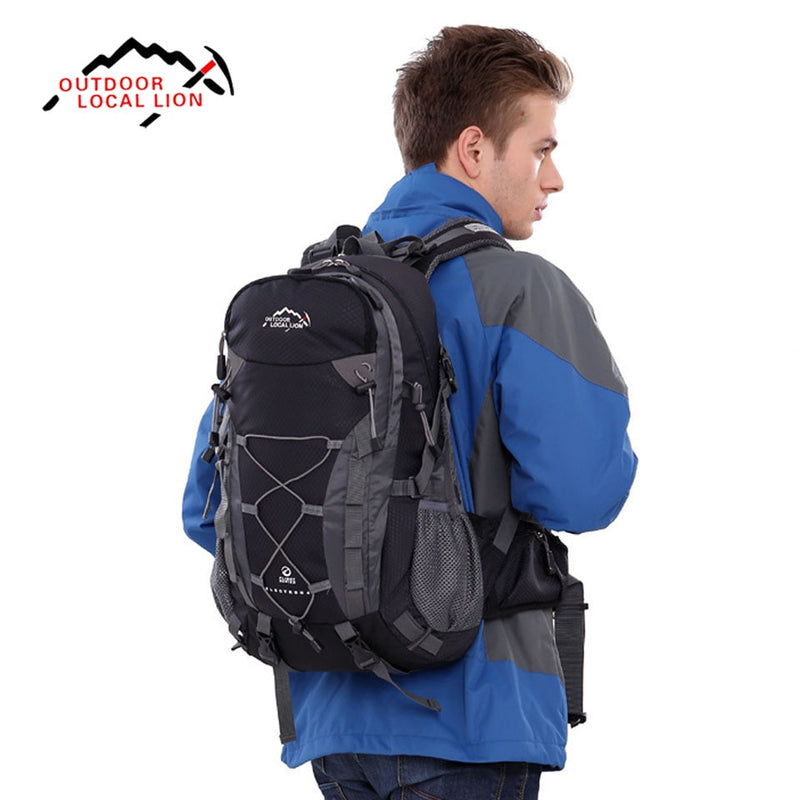 1Pcs Outdoor Sporttasche LOCAL LION 40L Rucksäcke Reisetasche Männer Wasserdichter Rucksack Rucksack