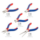 WORKPRO 5/7PC Mini Set Mini Pliers Basics Plier Tools Set  Diagonal Pliers Cutter DIY Plier Set with Pouch