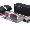 BARCUR Original Gradient Polarized Sonnenbrille Damen Vintage Damen Sonnenbrille gafas oculos de sol masculino