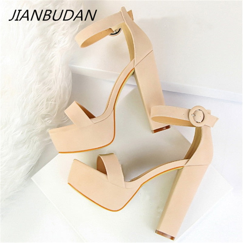 JIANBUDAN Super high heel 13cm Women&