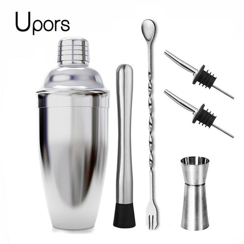 UPORS Edelstahl Cocktailshaker Mixer Wein Martini Boston Shaker Für Barkeeper Getränkeparty Barwerkzeuge 550ML/750ML