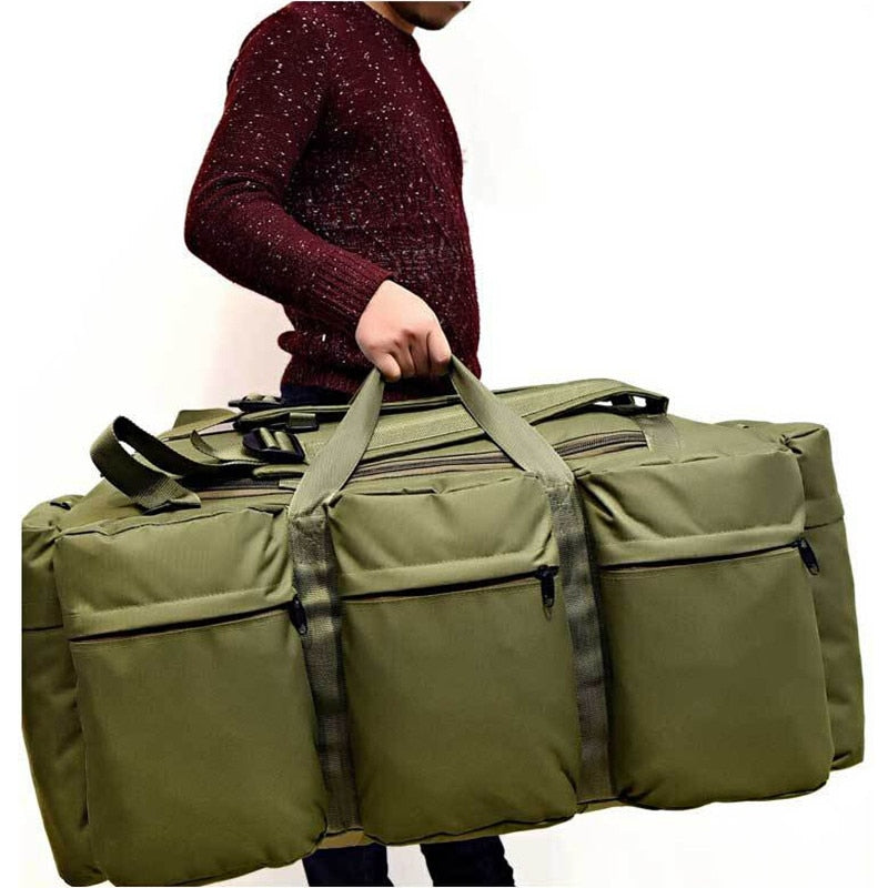 Bolsas de viaje para hombre, bolsa impermeable de gran capacidad, equipaje portátil, bolso de mano diario, Bolsa de viaje multifunción, bolsa de fin de semana