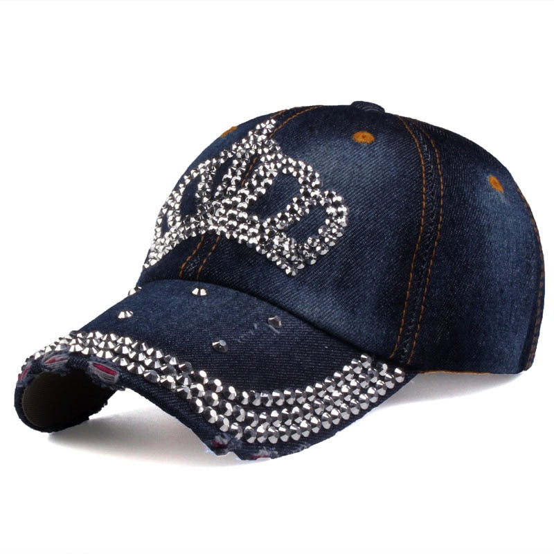 [YARBUU]Baseball Caps 2022 New Fashion Style Männer und Frauen Sonnenhut Strass Hut Denim und Baumwolle Hysteresenkappe Kostenloser Versand