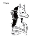 Rocooart New Arrival Tattoo Woman Taty Old School Fake Tattoo Body Art Temporary Tattoo Sticker For Female Couple Taty Sticker