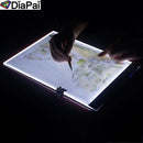 DIAPAI ultrafino 3,5mm A4 LED Light Tablet Pad aplicable a EU/UK/AU/US/USB enchufe diamante bordado diamante pintura punto de cruz