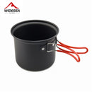 Non-stick Pots Pans Portable Outdoor Camping Hiking Cooking Set Cookware travel tableware