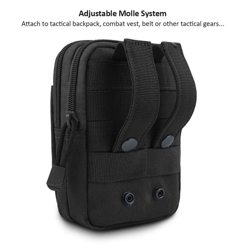 Tactical Molle Pouch EDC Herren Gürteltasche Utility Gadget Gear Tool Organizer Tasche Jagdtaschen mit Handyholster
