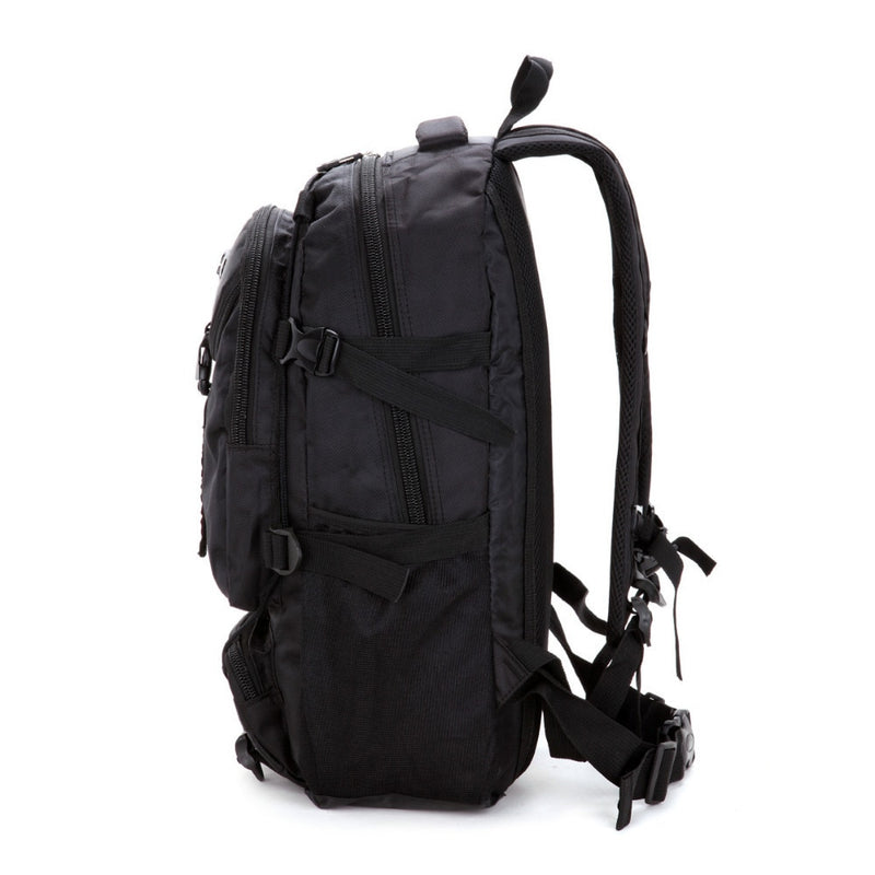 Chuwanglin Fashion leisure large capacity Mountaineering bag Travel bag Pure color nylon men&