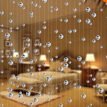 Fashion Crystal glass bead Curtain Indoor Home Decoration Luxury Wedding backdrop Decoration supplies