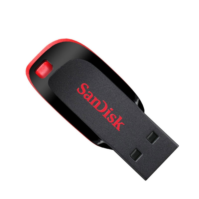 Original SanDisk USB Flash Drive 128GB USB 2.0 Memory Stick 32GB 64GB 16GB USB Disk Pen Drive CZ50 memory stick Pendrive
