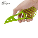 Rebanadora de aguacate 3 en 1 LMETJMA, rebanadora de aguacate PP y deshuesadora, peladora de aguacate, cortadora y descorazonadora, herramientas para frutas KC0128