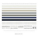 10 Pcs/lot Vintage Grid Stripe Washi Tape Adhesive Tape Diy Scrapbooking Sticker Label Craft Masking Tape Japanese Stationery