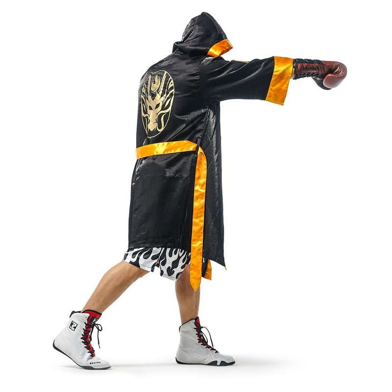 2020 neuBoxkostüm Erwachsene Champion Boxer Robe Goldgürtel Anzüge Cosplay Spielen Boxkampf Uniform Karneval Halloween Cosplay