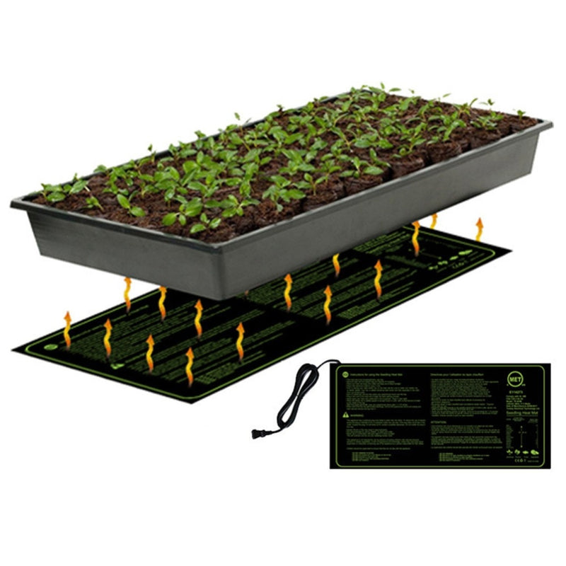 Seedling Heating Mat 50x25/50/120cm Waterproof Plant Seed Germination Propagation Clone Starter Pad 110V/220V Garden Supplies