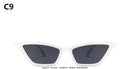 ZXWLYXGX 2020 new cat eye sunglasses women brand design retro colorful transparent colorful fashion cateye sun glasses men UV400