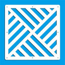 12 -piece 29x29 Cm Hanging Screens Living Room Parts Of Panels Partition Wall Art Diy Decoration White Wood Plastic yarn