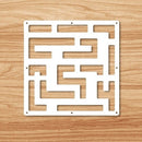 12 -piece 29x29 Cm Hanging Screens Living Room Parts Of Panels Partition Wall Art Diy Decoration White Wood Plastic yarn