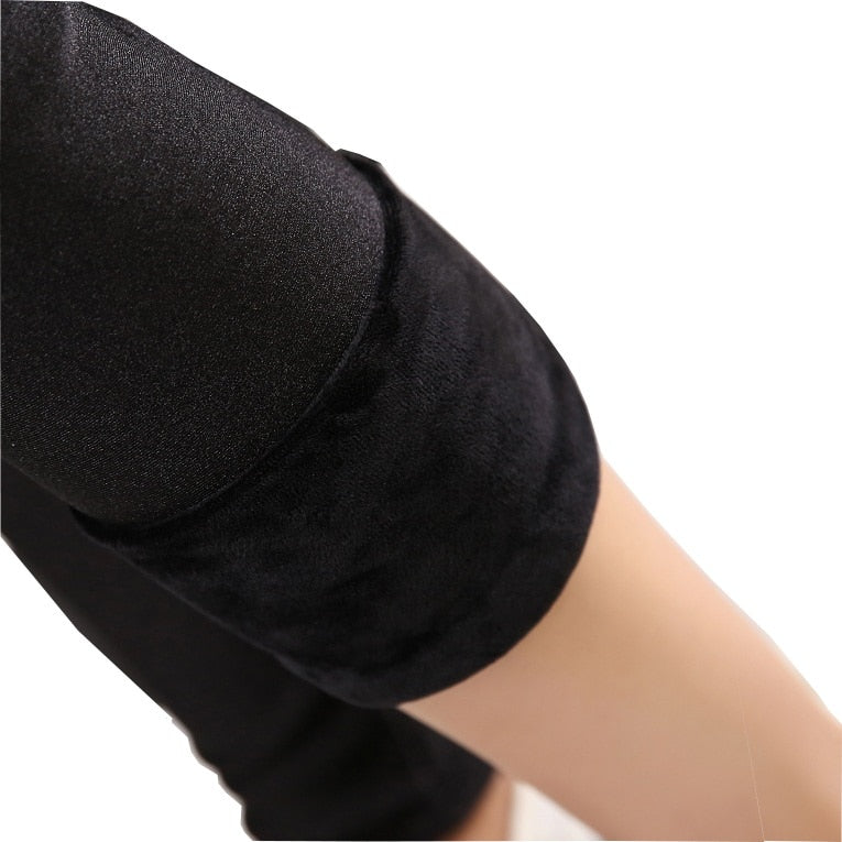 Frauen Leggings Winter Warm Dicke Casual Hosen 2020 Mode Hohe Taille Abnehmen Verdicken Hohe Elastische Frauen Warme Samt Leggings