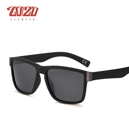 20/20 Classic Polarized Sunglasses Men Glasses Driving Coating Black Frame Fishing Driving Eyewear Male Sun Glasses PL278