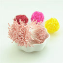 400 Uds 1,5mm cabezas Mini flor estambre pistilo boda decoración Scrapbooking DIY tarjetas artificiales pasteles flores Accesorios