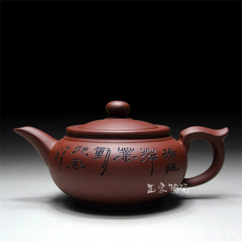 Top Sale Yixing Zisha Teapot Purple Clay Tea Pot 400ml Handmade Kung Fu Tea Set Teapots Chinese Ceramic Kettle Gift High Quality