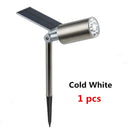 Solar Garden Light Waterproof IP65 Outdoor Solar Spotlight Wireless Sunpower Landscape Lamp for Garden Driveway Pathway