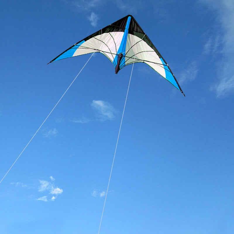 Outdoor Fun Sports 48/72 Zoll Dual Line Lenkdrachen für Erwachsene Pwoer Kite mit Griff und Schnur Gutes Fliegen