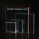 Square Solid Acrylic Display Stand Cabinet Shop Retail Jewellery Watch Art Counter Display Riser Block Clear Black Frosted White