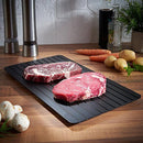 Aluminium Fast Defrosting Plate Board Frozen Meat Thawing Fresh Healthy Rapid Defrost Tray Food Gadgets Kitchen Tools