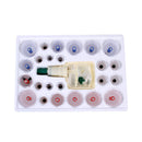 32/24 Cans Massage Vacuum Cupping Set Thicker Magnetic Aspirating Cupping Cans Acupuncture Suction Cup Chinese Massage Kit