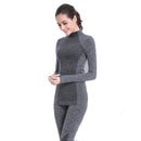 New Brand Tracksuit Thermal Underwear Women Winter Fast Dry High Elastic Long Underwear Heat Pack Women Warm Two Piece Set