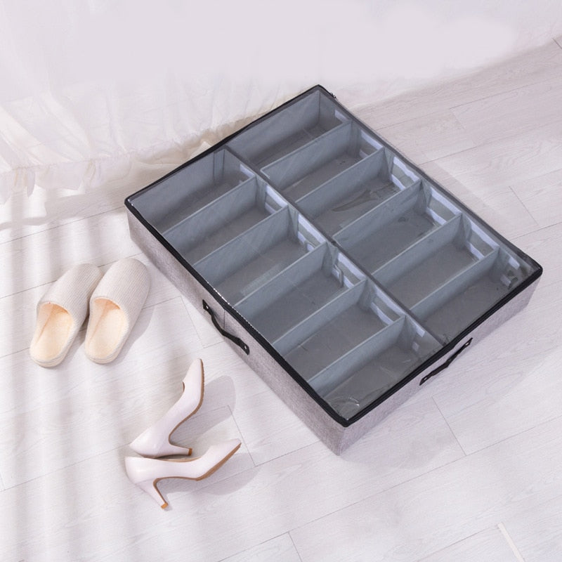 Caja de zapatos transparente luluhut, organizador de cajones para almacenamiento de zapatos, caja plegable para zapatos, cajas de almacenamiento de zapatos para el hogar, almacenamiento debajo de la cama