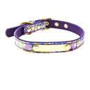 Cat Collar Personalized ID Collar Reflective Leather Customized Engrave Name Phone Number Free Engraving For Puppy Chihuahua 10