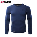 Capas base de ciclismo, medias de compresión de manga larga, ropa de bicicleta para correr, culturismo, Jersey, ropa interior deportiva