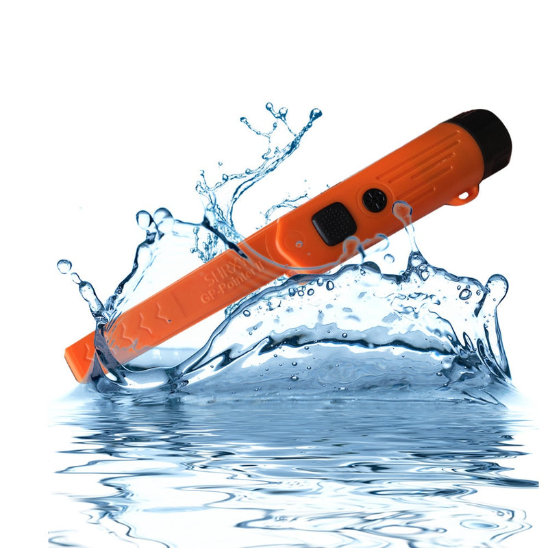 SHRXY actualizado Pro Pinpointing Hand Held Detector de Metales GP-pointer2 puntero ajustable impermeable Color naranja/negro