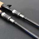 Travel Fishing Rod Carbon Spinning Casting Lure Rod 2.1 2.4 2.7m 3m M Power 4 Sections Rods vara de pesca Carp Fishing pole