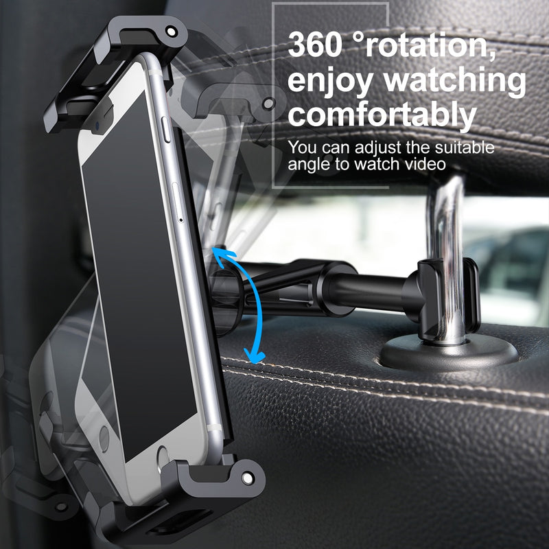 Baseus Auto Rücksitz Telefonhalter Kopfstützenhalter für 4,7-12,9 Zoll Pad Rücksitzhalterung für Pad Tablet PC Auto Kopfstützenhalter