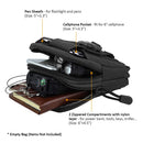 Tactical Molle Pouch EDC Men Belt Waist Bag Utility Gadget Gear Tool Organizer Pocket Hunting Bags with Cell Phone Holster