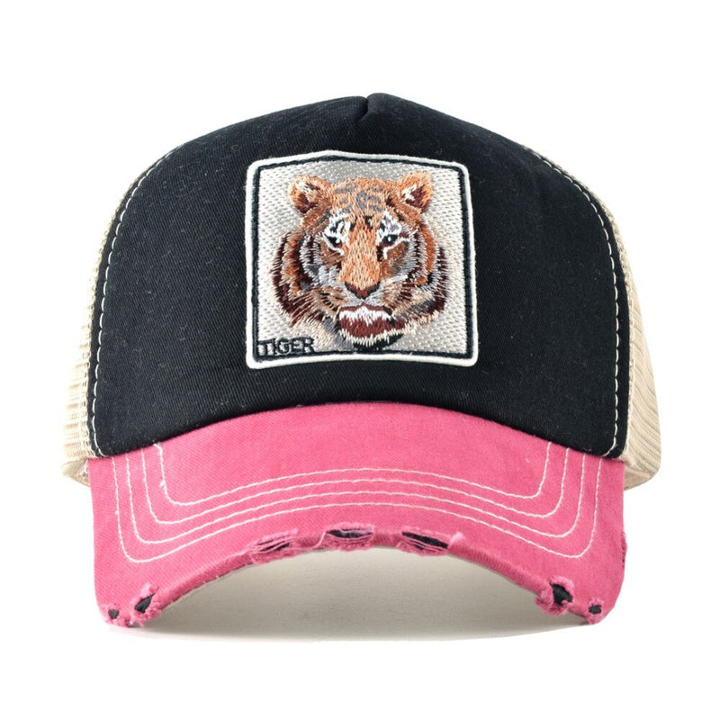 Snapback Hip Hop Trucker Hats For Men Breathable Mesh Bones Summer Tiger Baseball Caps Women Patch Drake Casquette Gorras Hombre